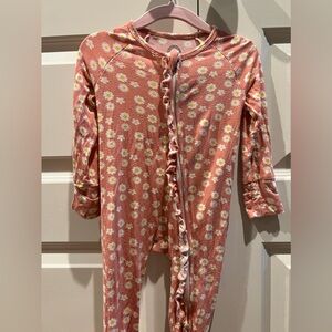 Emerson and Friends Bamboo Sleeper - Daisy Print - 6-12 months